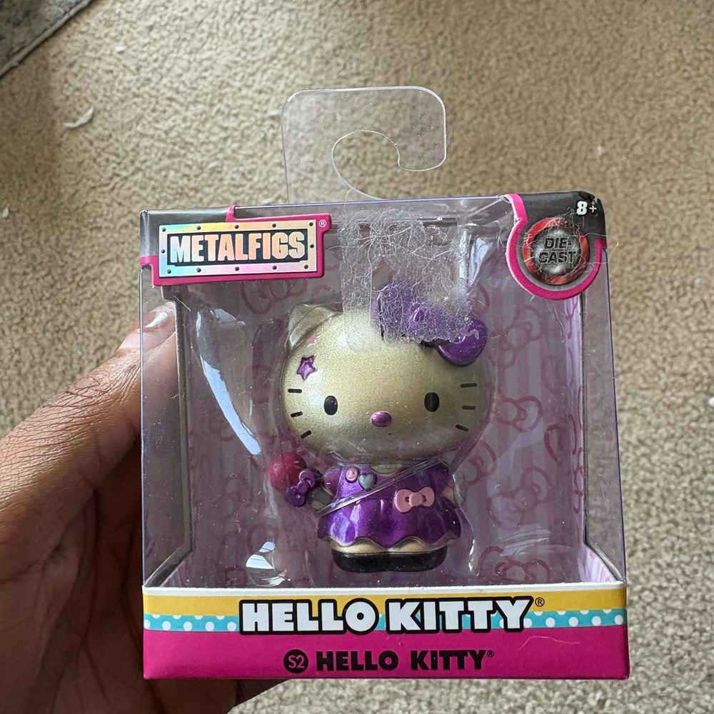 Hello Kitty Purple Figurine